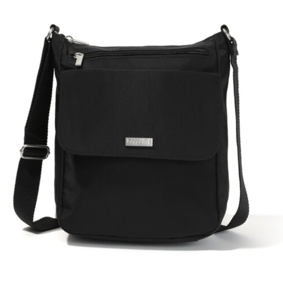 Baggallini Towne Bagg Black Crossbody Bag Shoulder Bag Casual Pocketbook - Picture 1 of 7